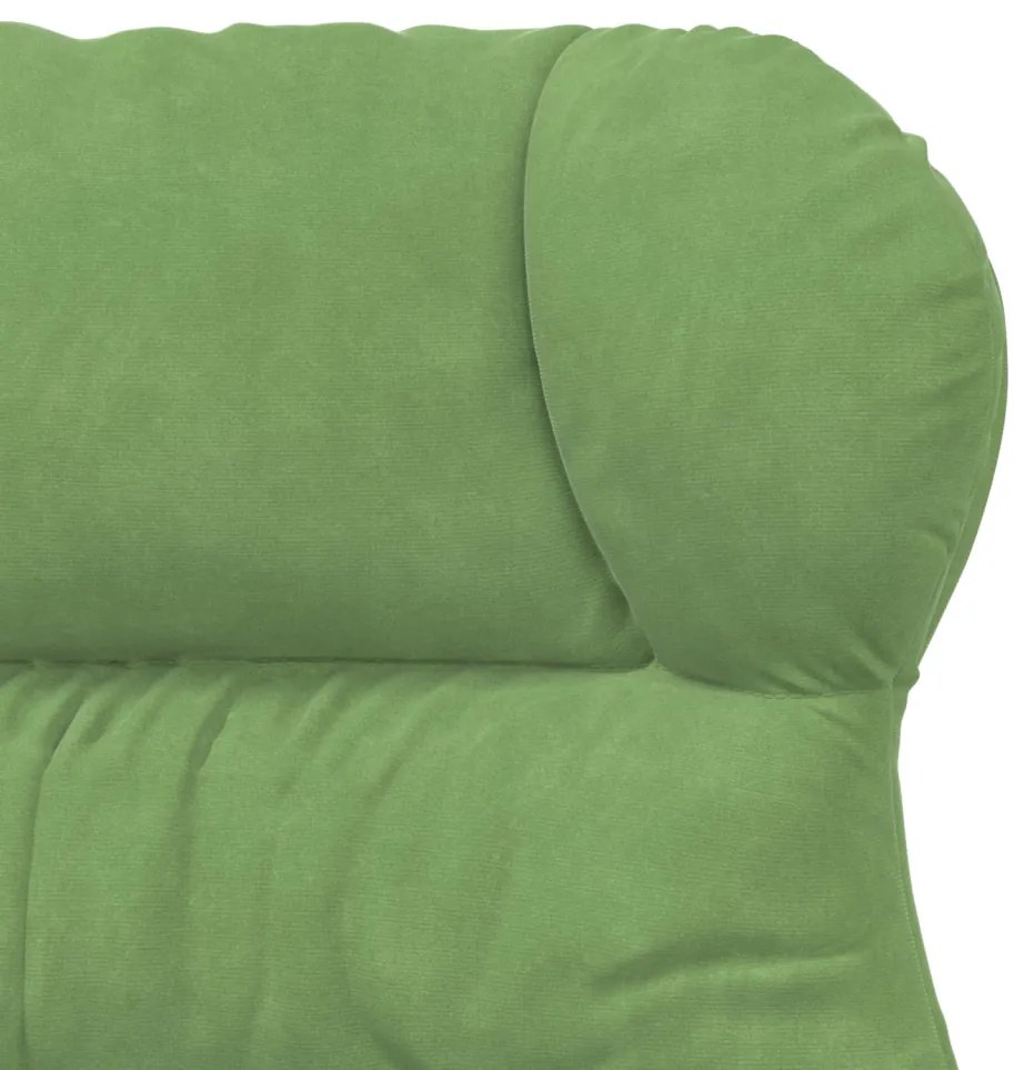 vidaXL karosszék Világos zöld 69 x 74 x 93 cm Bársony