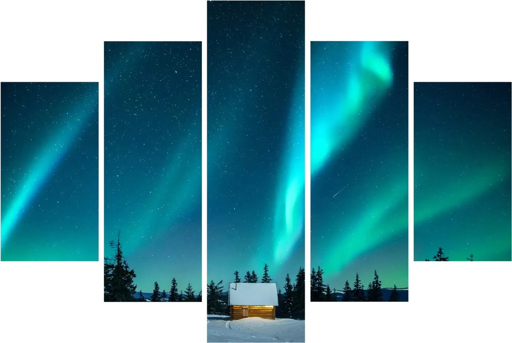 Kép - Aurora Borealis (150x105 cm)