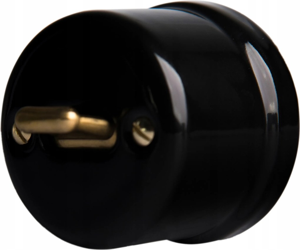 Kerámia Falra Szerelhető Keresztkapcsoló, Fekete