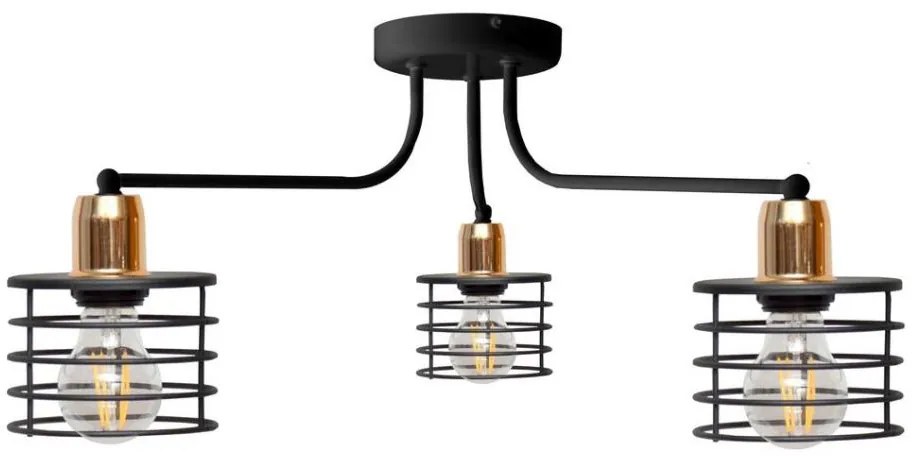 Csillár EDISON 3xE27/15W/230V