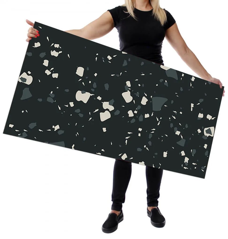 Wallplex konyhahátfal Terazzo 1 (Méret: 60x120)
