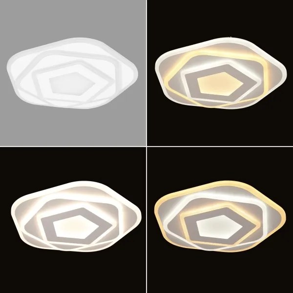 Brilagi - LED mennyezeti lámpa MODERN MINI LED/53W/230V 3000-6000K + távirányító