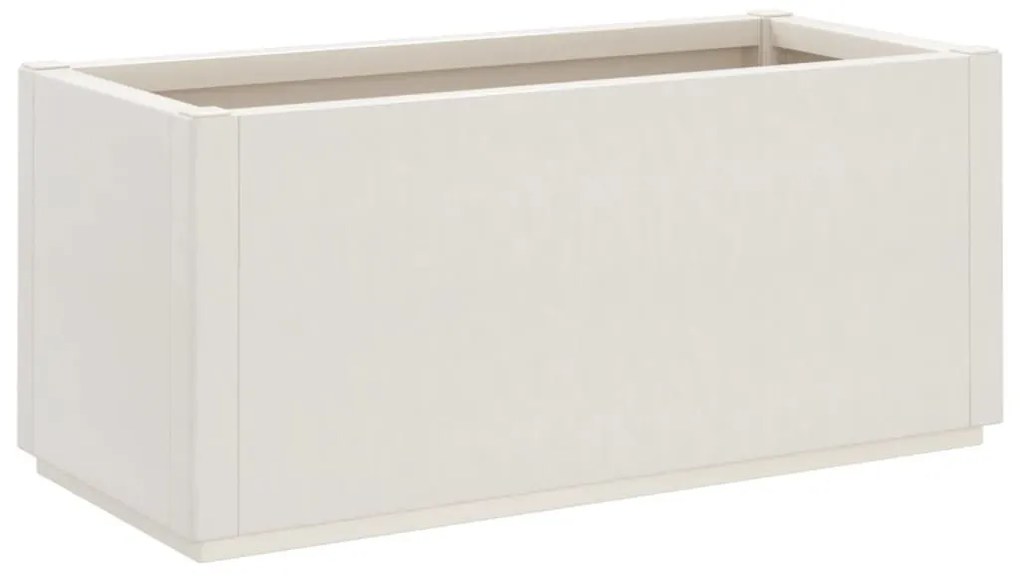 vidaXL fehér polipropilén kerti ültetőláda 80 x 36 x 35 cm
