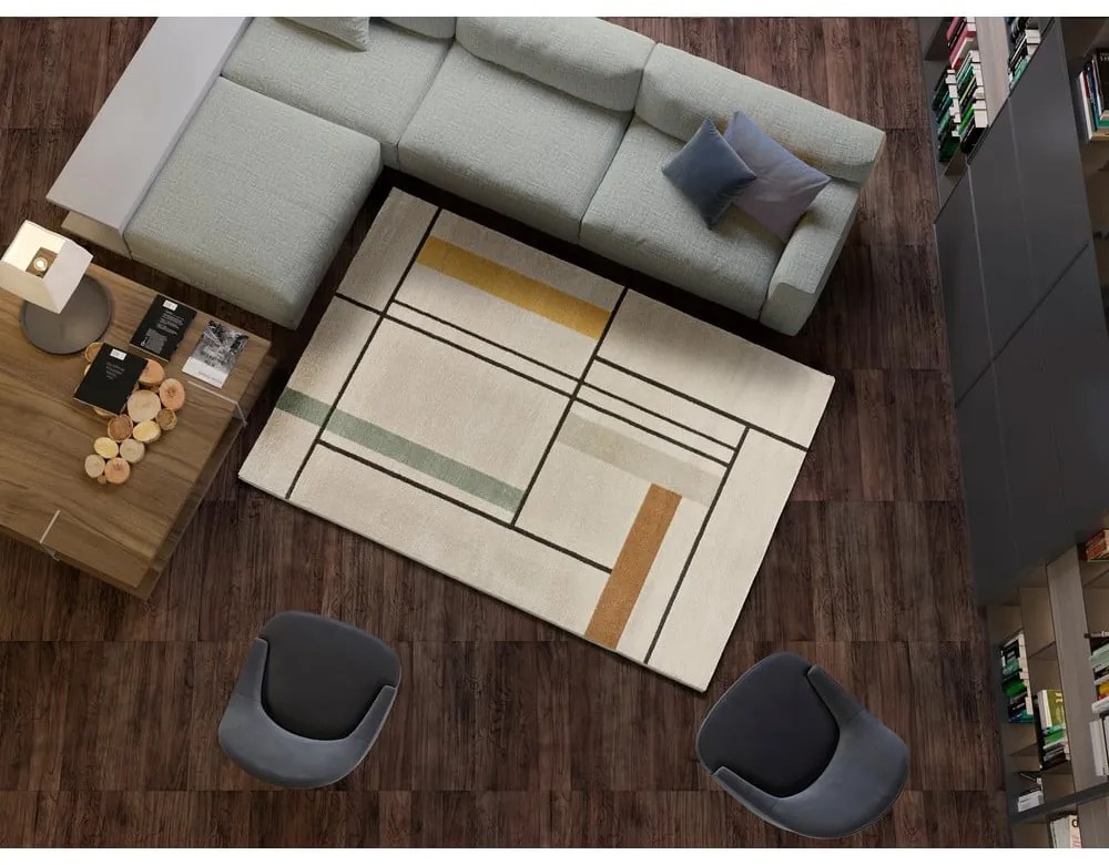 Domus bézs szőnyeg, 80 x 150 cm - Universal