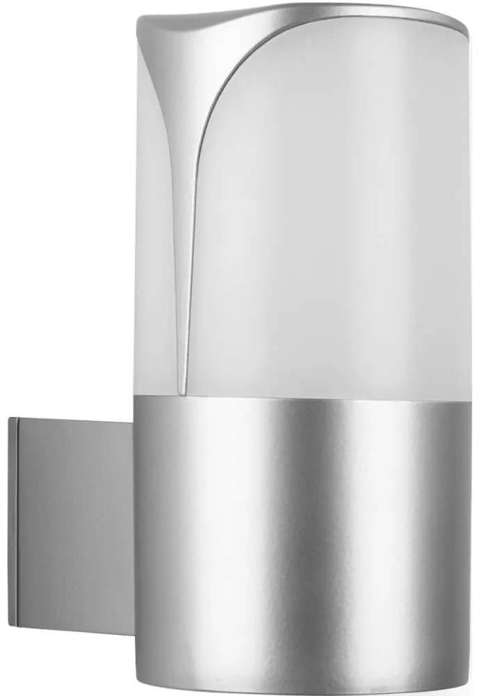 Briloner 320304TF - Kültéri fali lámpa 1xE27/12W/230V IP44 ezüstszínű
