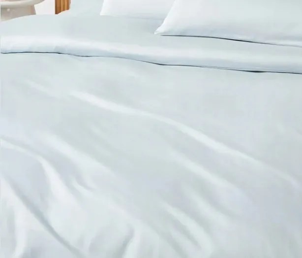 Comfort pamut-szatén paplanhuzat S 240 x D 220 cm kék