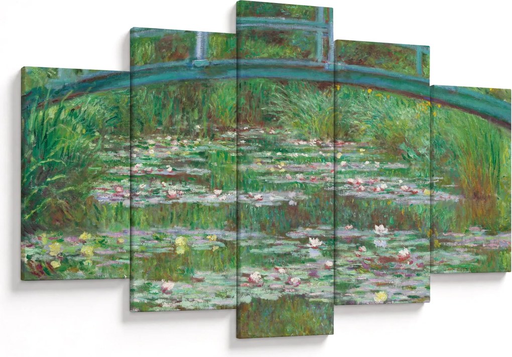 Kép - Claude Monet, The Japanese Footbridge, reprodukciók (150x105 cm)