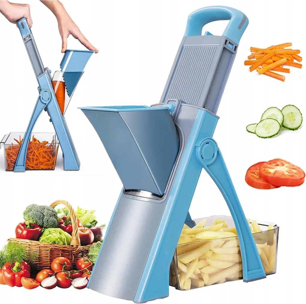 Zöldségszeletelő Multifunkciós Zöldség- És Gyümölcsszeletelő