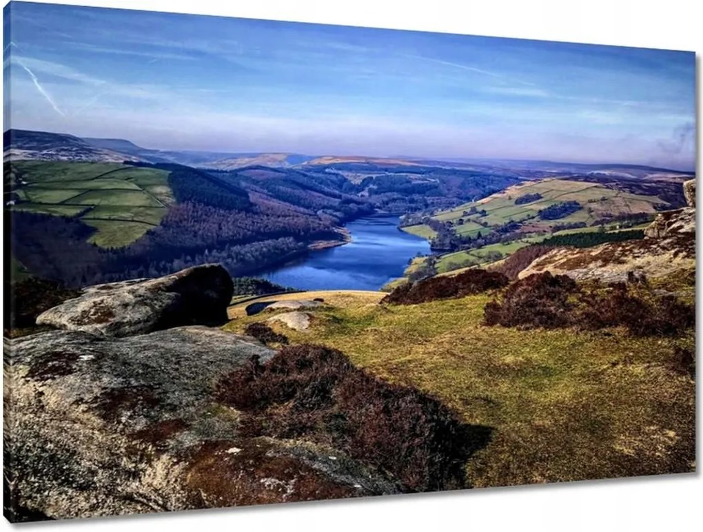 Vászonkép 90x60 Hegyi táj