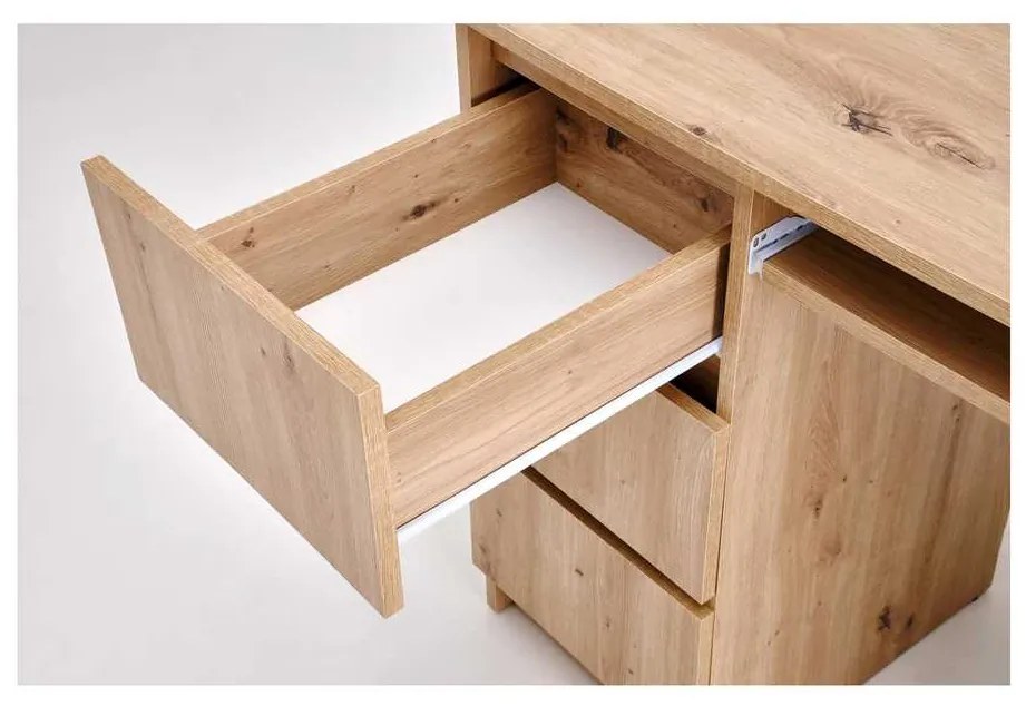 Canley íróasztal, artisan tölgy