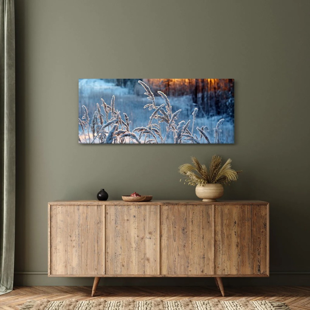 Kép - Téli rét (120x50 cm)
