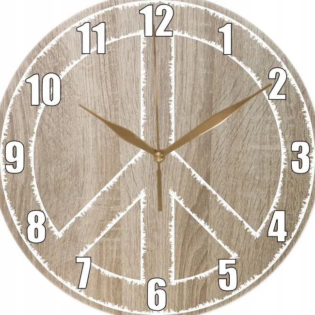 Falióra Dekoratív Sonoma tölgy Csendes-óceáni Béke 35 cm