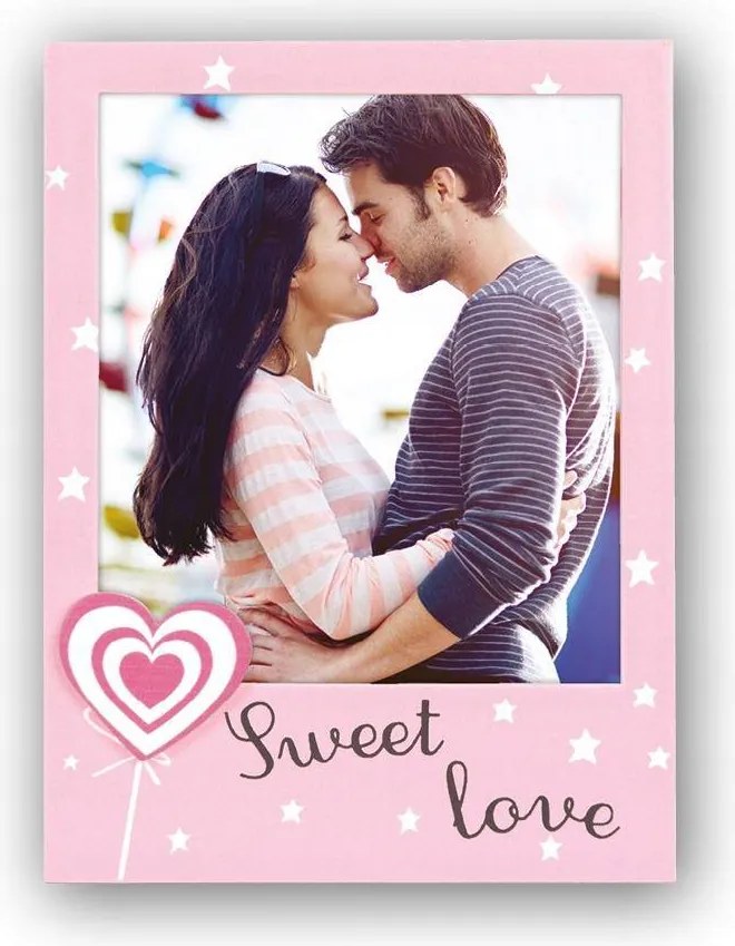 Kis képkeret 9 x 10,5 szerelmeseknek Valentin nap
