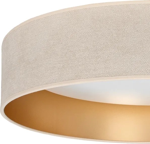 Brilagi-LED mennyezeti lámpa VELVET SIMPLE LED/24W/230V 4000K Ø 45 cm krém/arany
