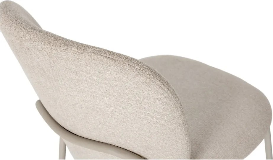 Krémszínű étkezőszék szett 4 db-os Daia – Marckeric