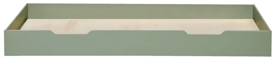 Nikki zöld ágy alatti fiók, 200 x 90 cm - WOOOD
