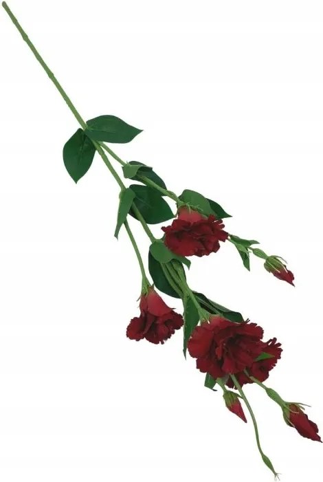 Eustoma ág 80 cm piros