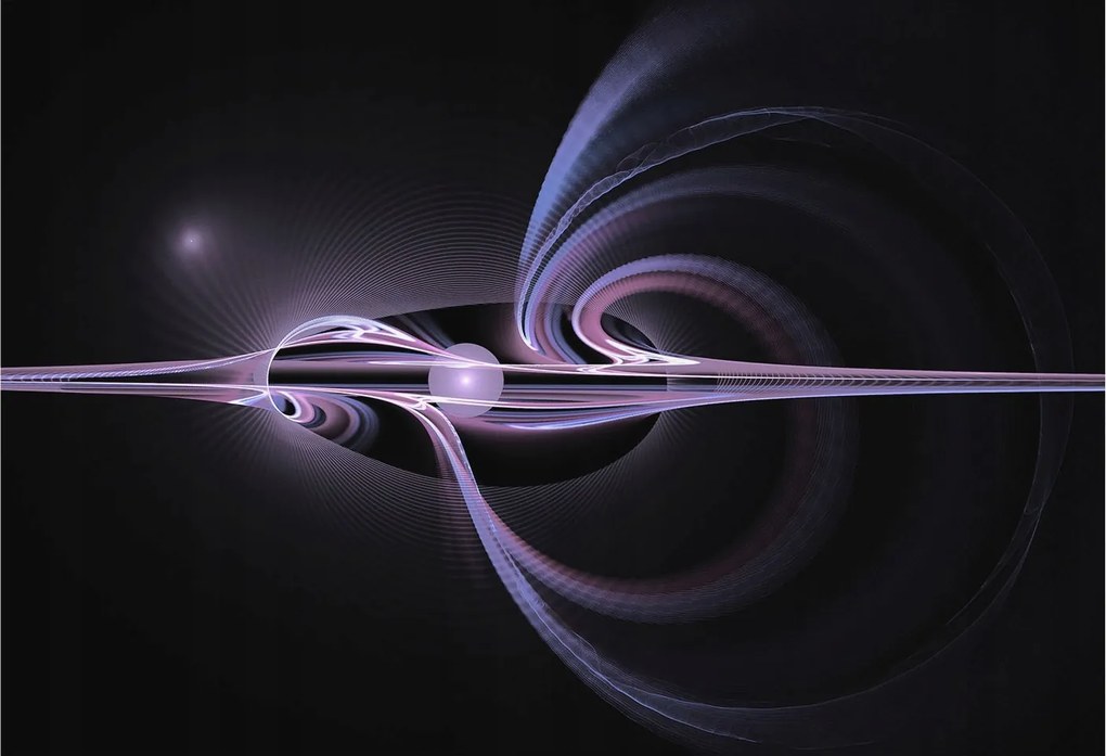 Fotótapéta Flizelina falra 3D Loft Kozmikus absztrakt 152x104 Ragasztó