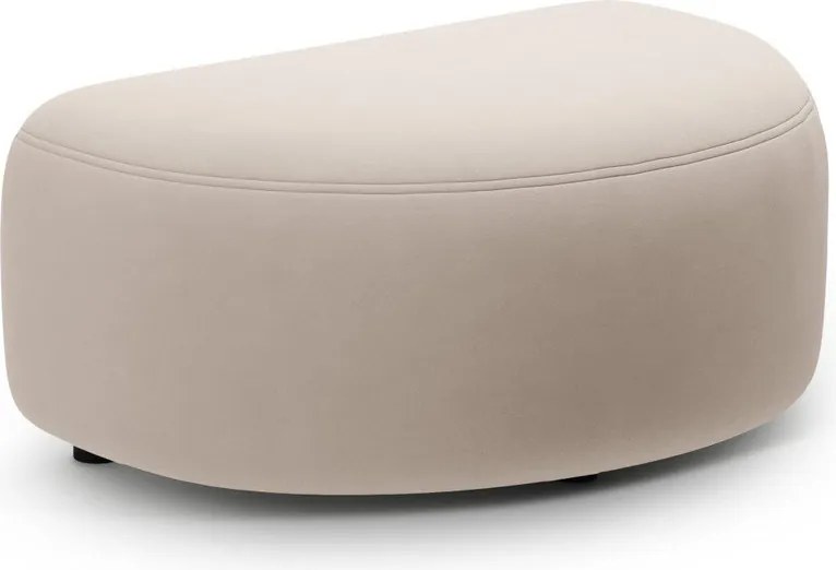 Bézs bársony lábtartó Kate – Micadoni