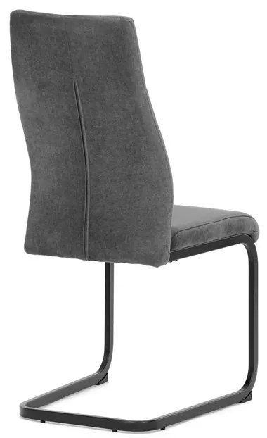 Szürke Bársony Étkezőszék. DCL-X7018 GREY2