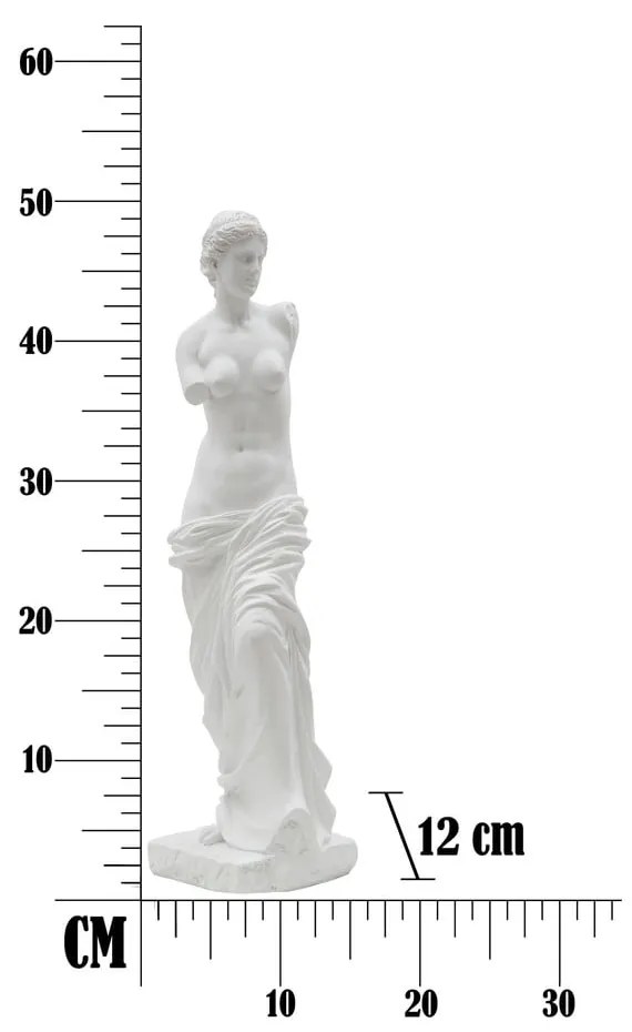 Statua Woman fehér dekorációs szobor - Mauro Ferretti