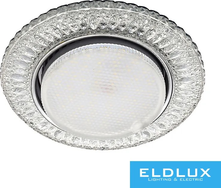 ELDLUX LUXOR süllyesztett lámpatest LED 3W NW GX53 króm