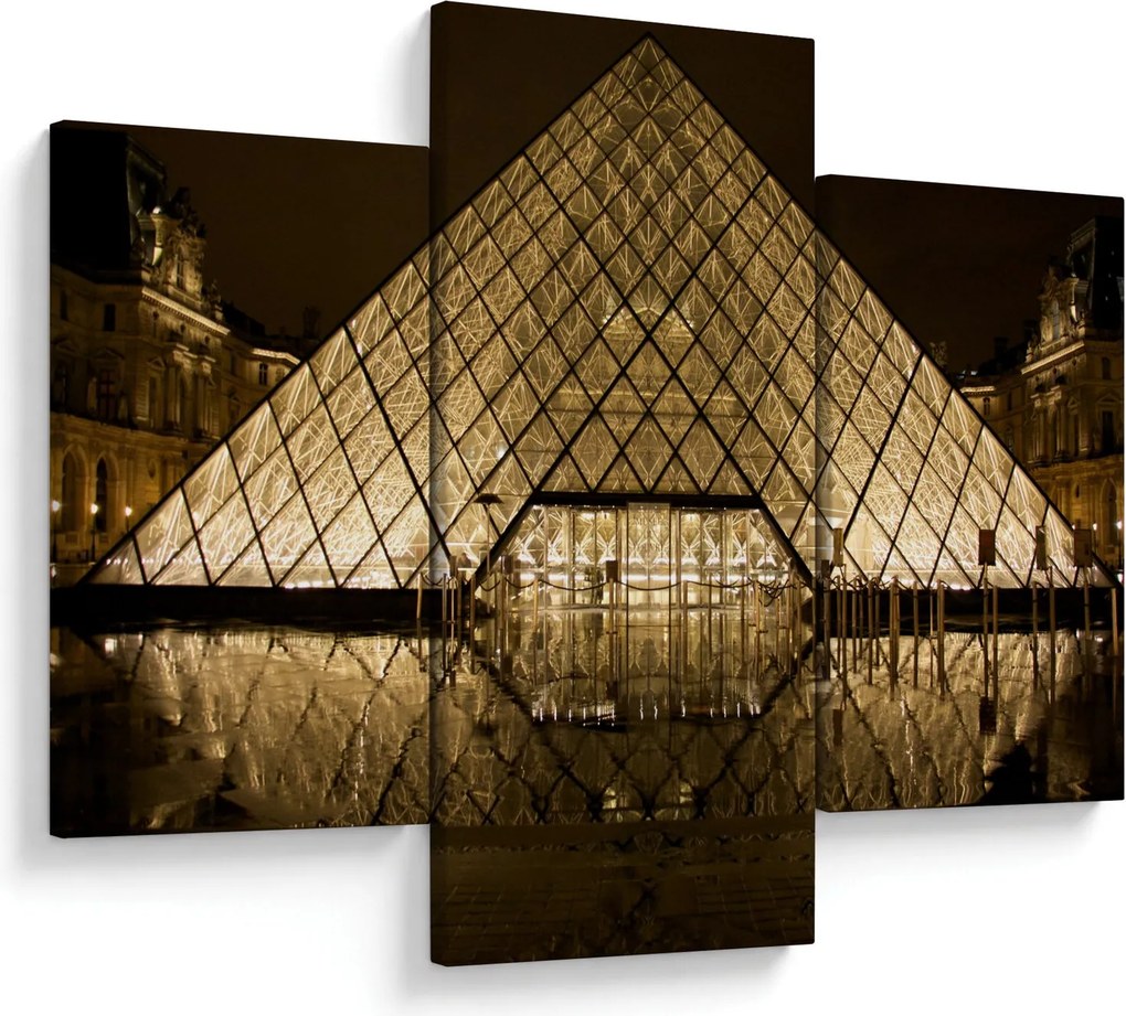 Louvre képe (90x60 cm)
