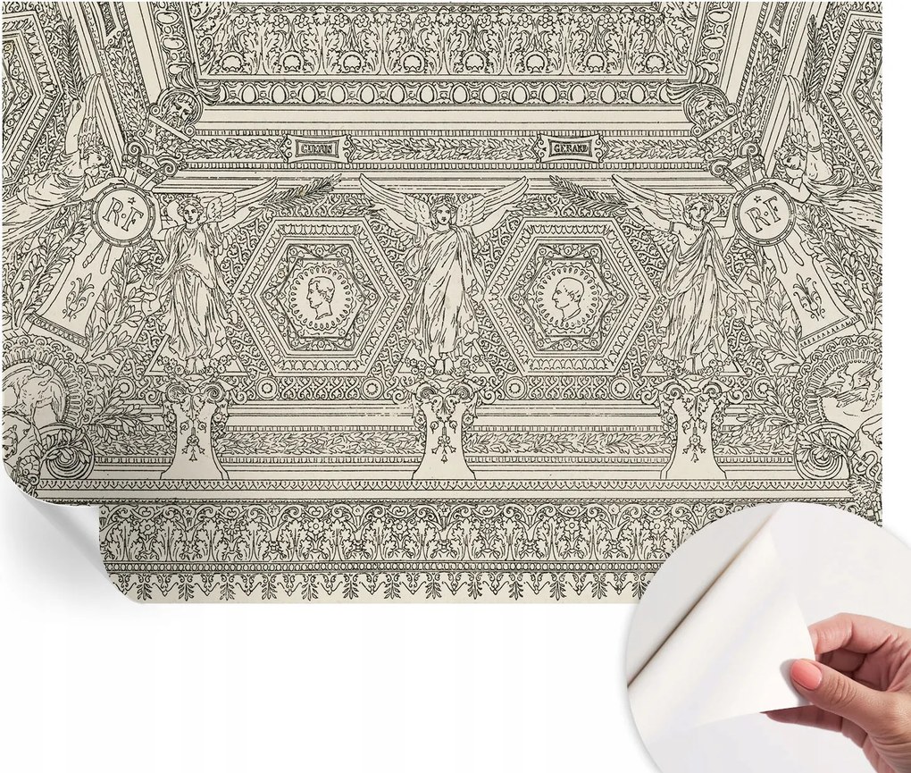 Fotótapéta Öntapadós tapéta a szobába Klasszikus dísz 152x104 cm