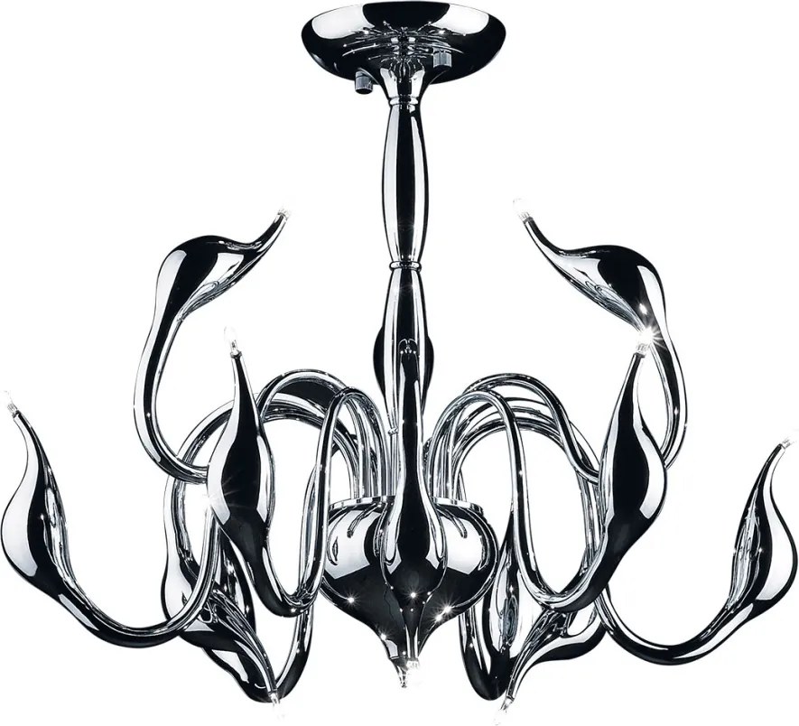 ITALUX MX8098-12A-CH SWAN Modern Csillár Króm G4 IP20