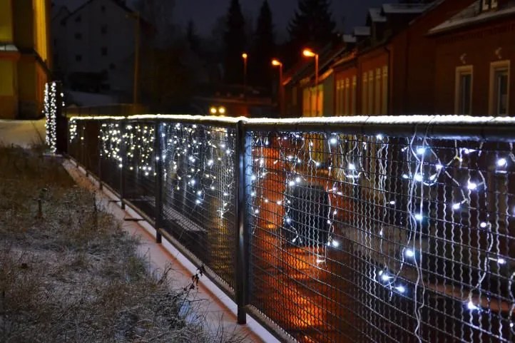 NEXOS Fényfüggöny 2,7 m 72 LED hideg fehér