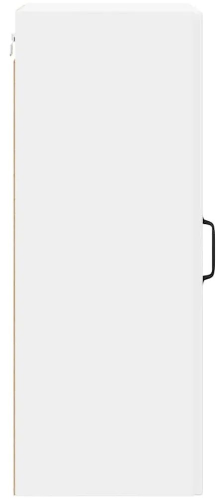 Fali konyhaszekrény 2 pcs Fehér 40 x 31 x 80 cm Faanyag