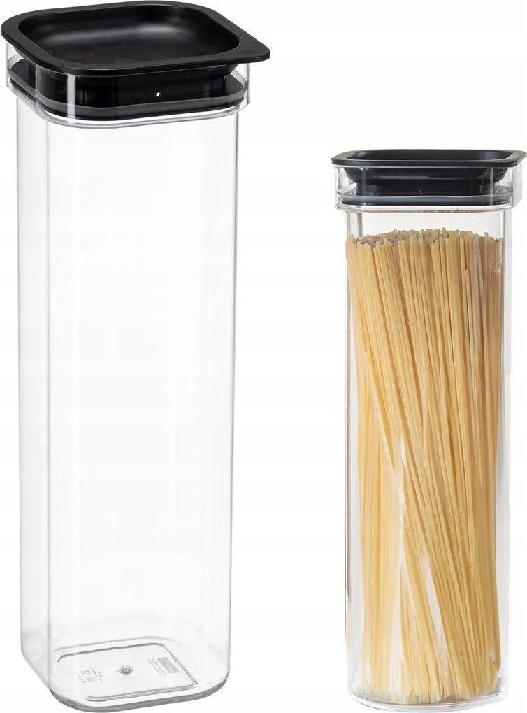 Ételtároló Doboz Tészta Tárolás Ömlesztett Pelyhek Száraz Rendszerező