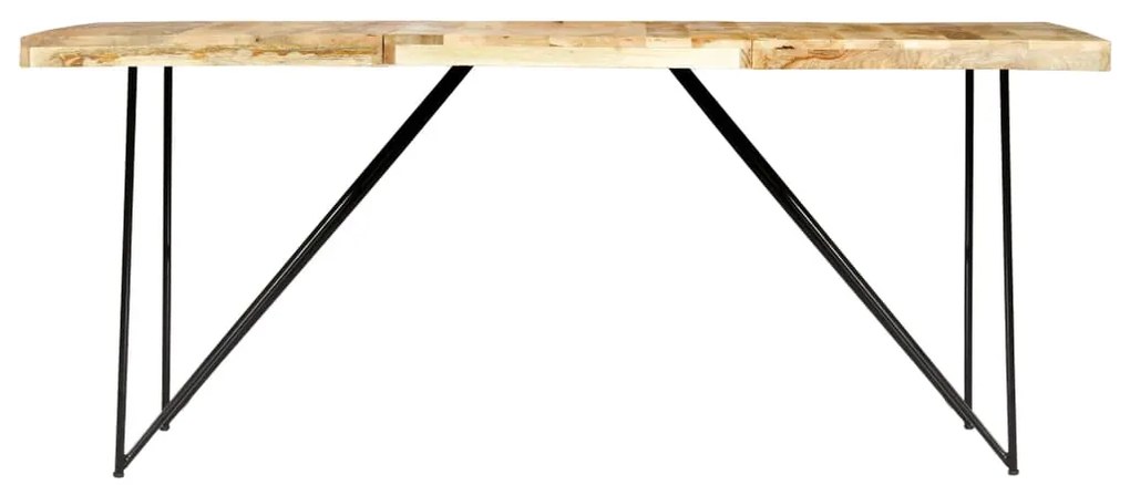 Tömör mangófa étkezőasztal 180 x 90 x 76 cm