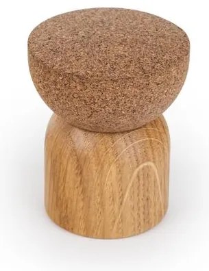 Ajtóütköző Viefe PULSE 48mm, fa, tölgy - natur parafa