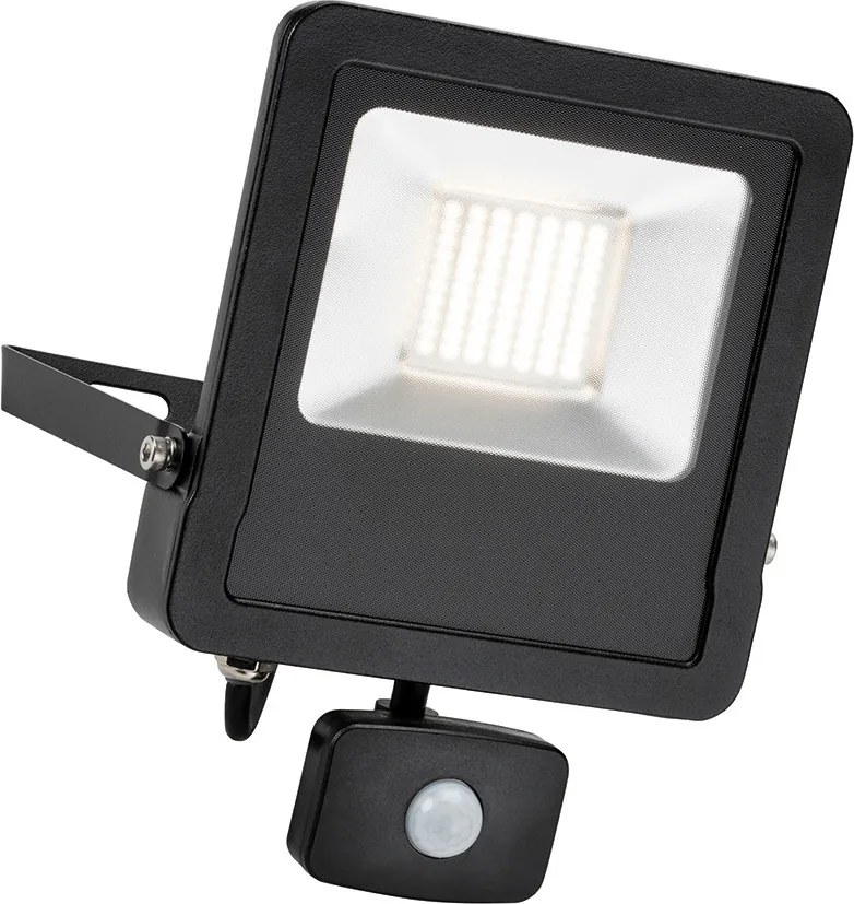 ENDON 78969 SURGE Kültéri Reflektor Matt Fekete, Átlátszó LED IP44