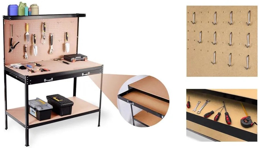 Munkapad garázsba, műhelybe