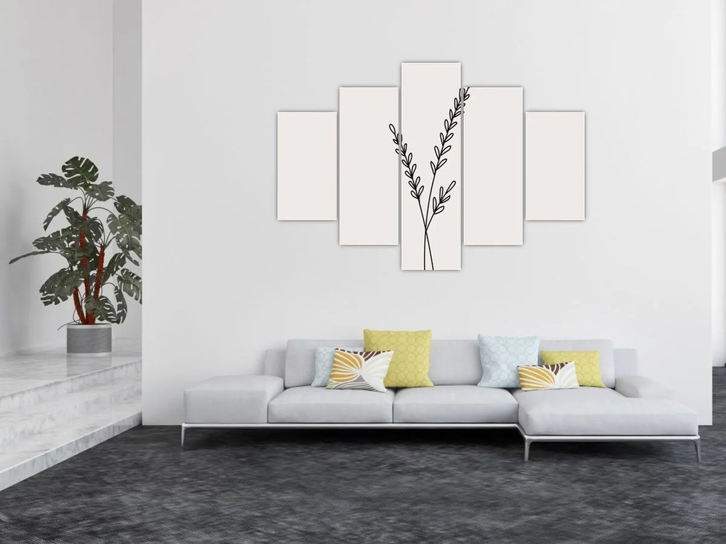 Kép - rét virág N⁰2 (150x105 cm)
