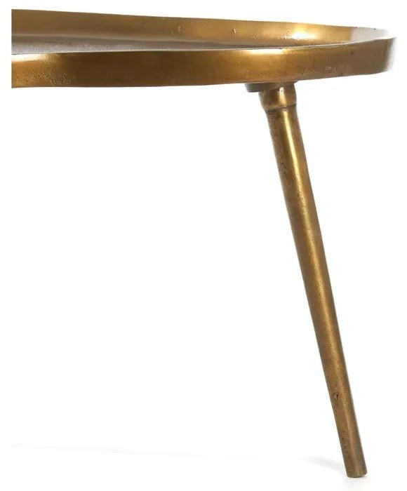 Fém tárolóasztal 60x80 cm Lienz – Light & Living