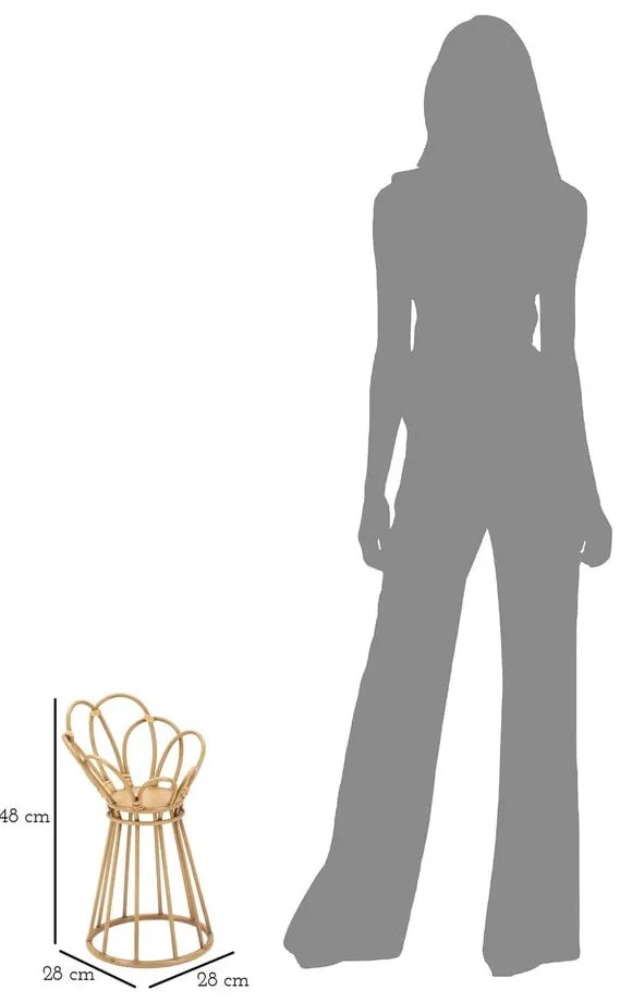 Fém virágtartó állvány ø 28 cm Panama – Mauro Ferretti