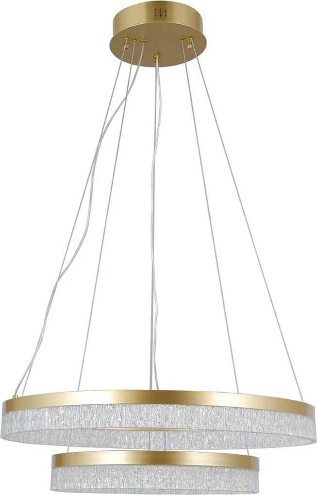Italux glamour modern függeszték pantal arany itxpnd-34533-2l-gd