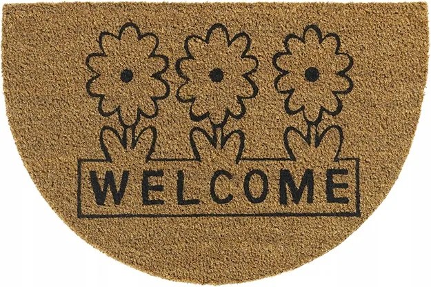 Lábtörlő virágos cipőhöz 60 x 40