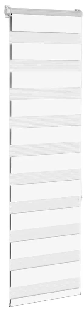 zebrafüggönnyel fehér szövetszélesség 45,9 cm poliészter