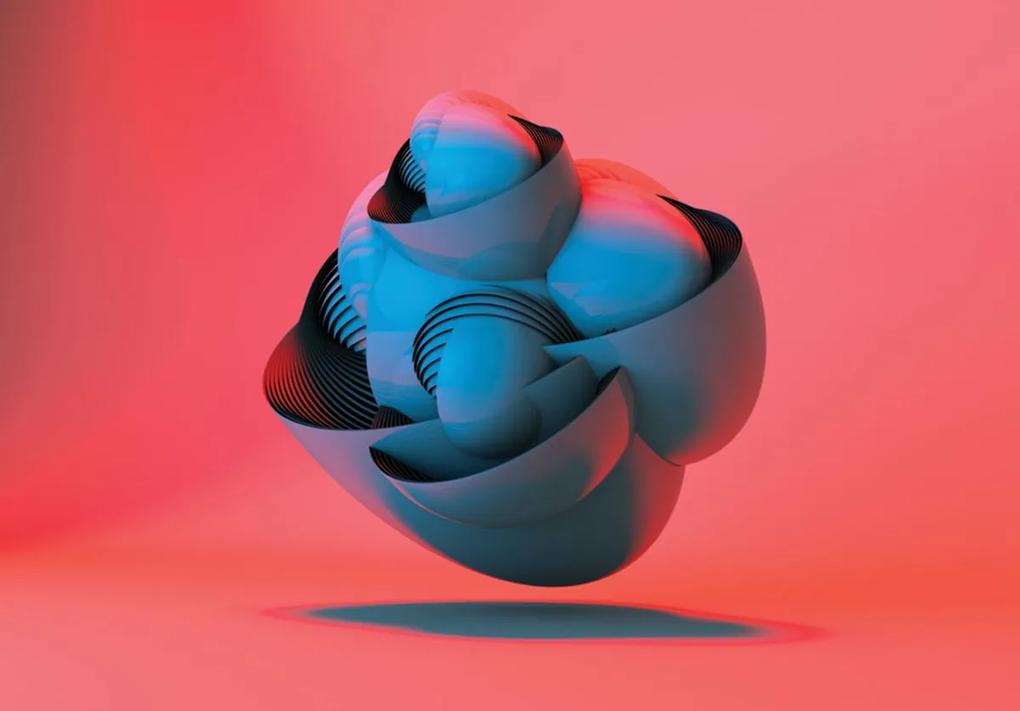 Fotótapéta - 3D objektum (254x184 cm)