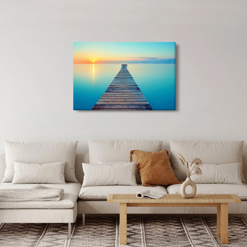 Kép - Móló a végtelenségig (90x60 cm)