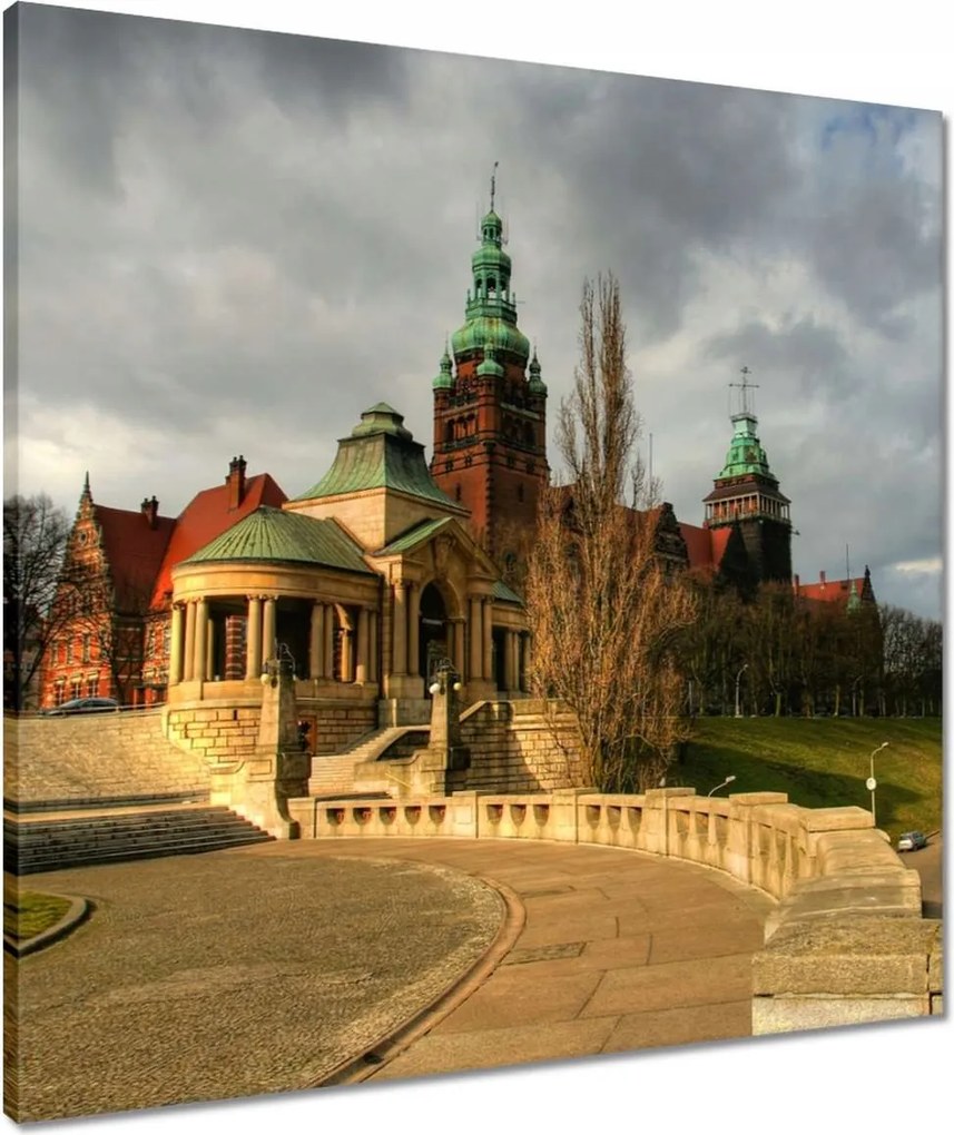 Vászonkép 60x60 Szczecin