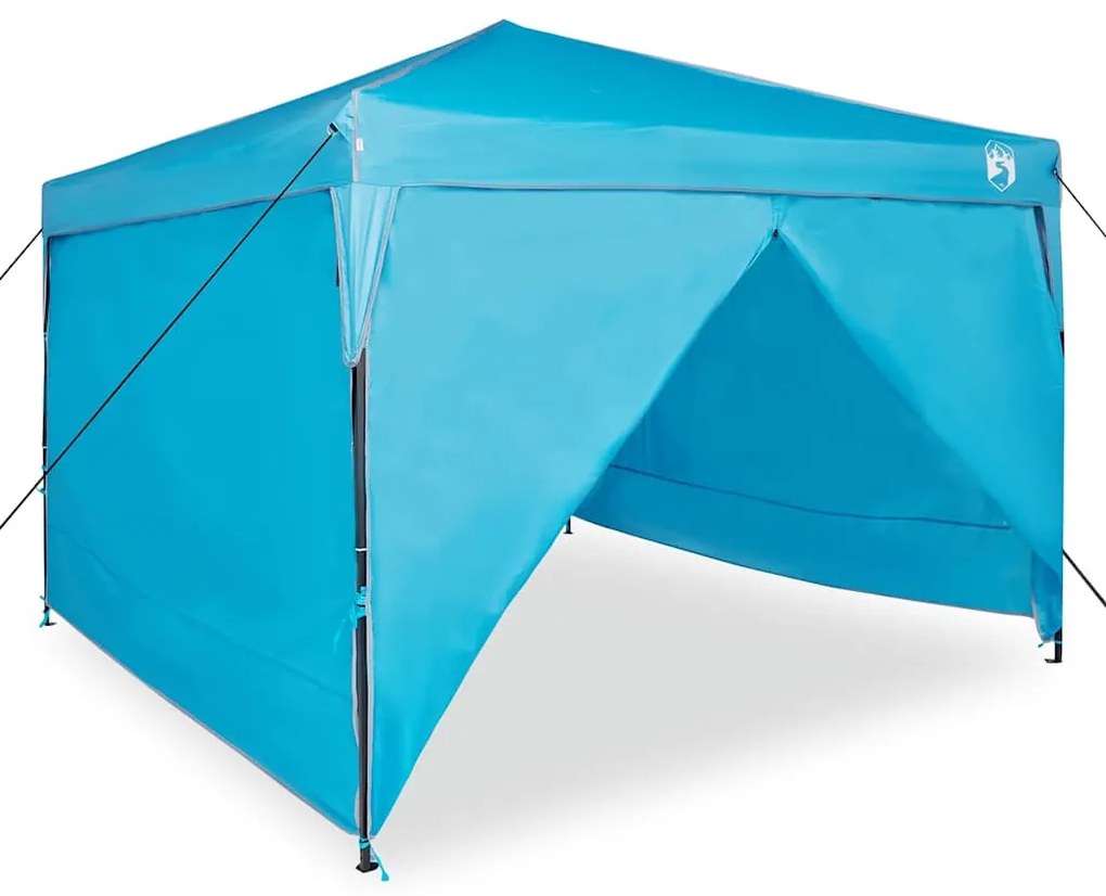 Pop-up napernyő sátor Kék 300 x 300 cm szövet