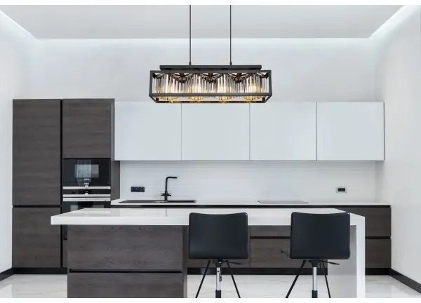 Globo 15697-4H - MATHILDE 4 ágú függeszték E27/40W/230V