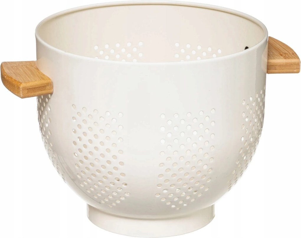 Fém Cédrusfa Fehér nyéllel átm. 20 cm