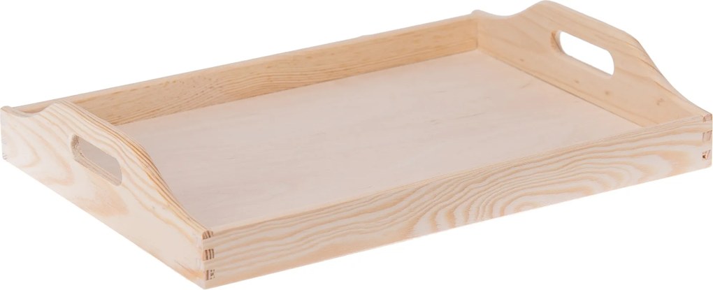 Fenyő pincér tálca 20x30 Decoupage Öko tálca