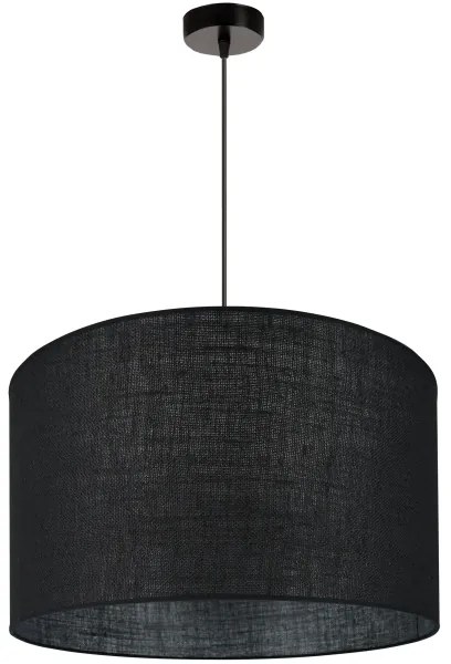 Brilagi - TUBES ROLLER lógó 1xE27/15W/230V, 50 cm, fekete